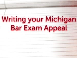 Michigan Bar Exam Appeal