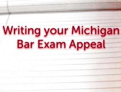 Michigan Bar Exam Appeal