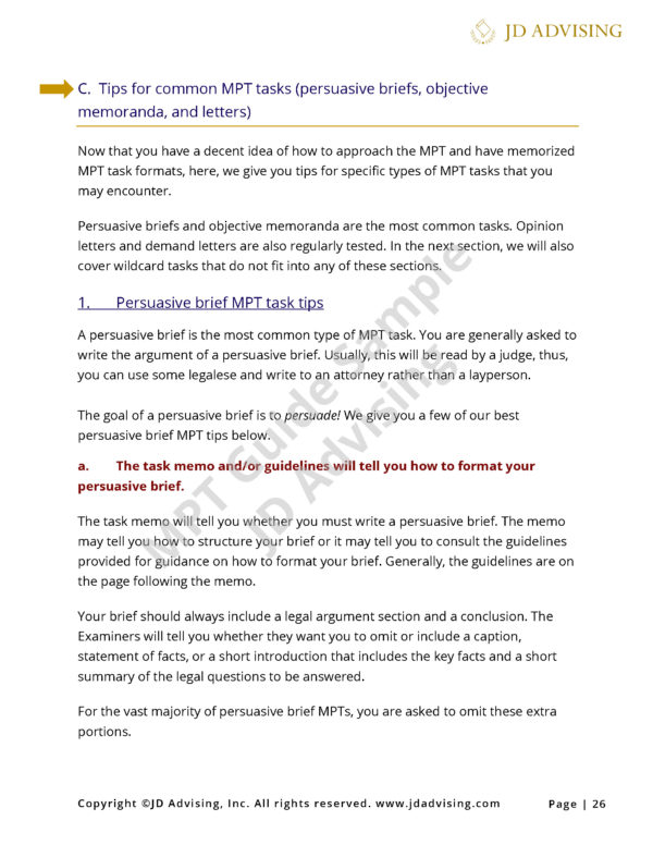 MPT Guide Sample