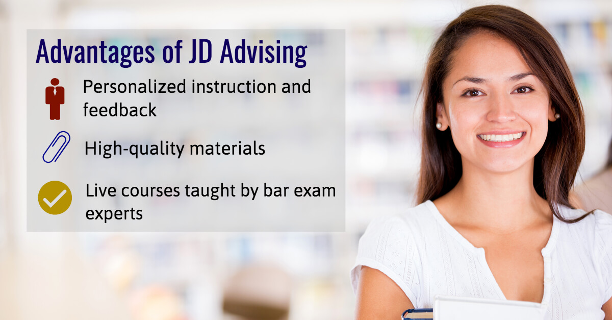 advantages of jd advising, advantages of taking jd advising, uniform bar exam course for repeat takers