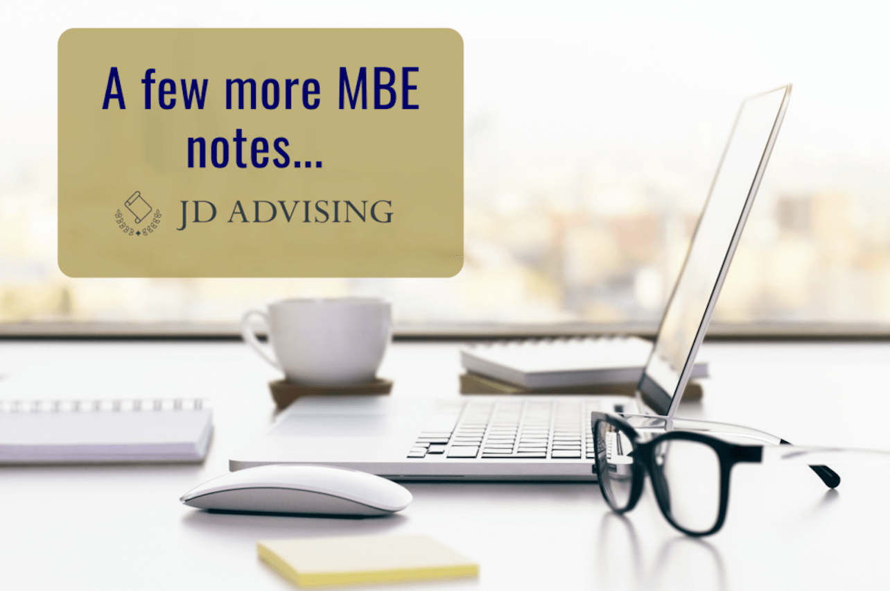 how to answer an mbe question, dissect an mbe question, improve mbe score jd advising