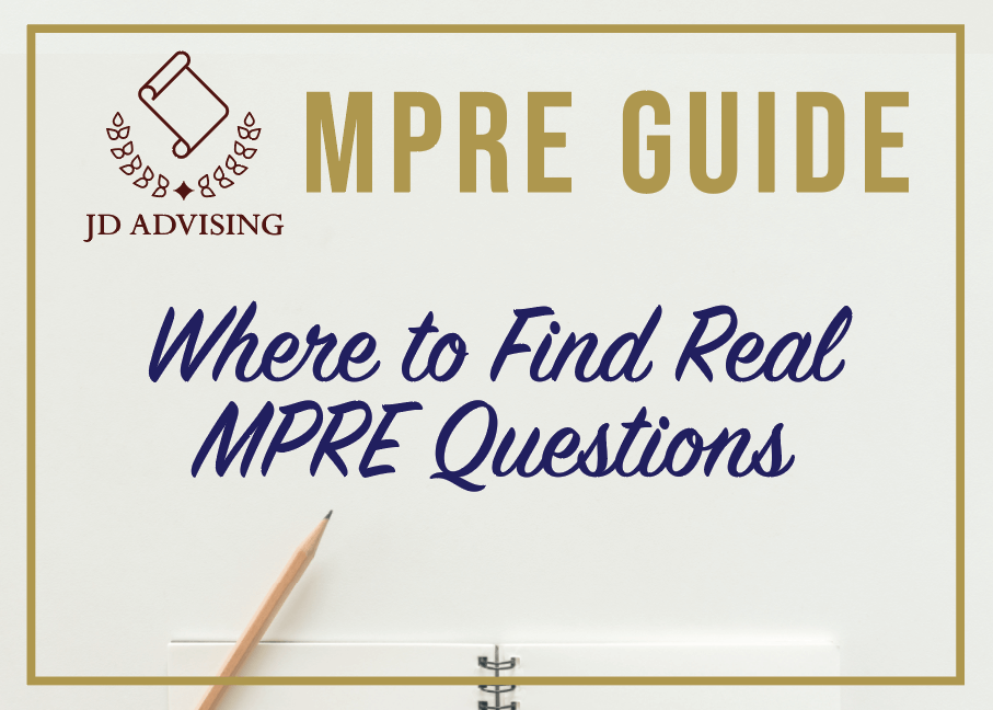 where to find real MPRE questions, actual mpre questions, past mpre questions