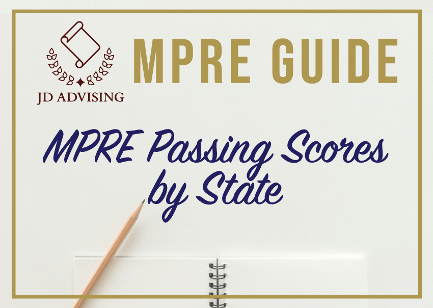 MPRE Passing Scores by State