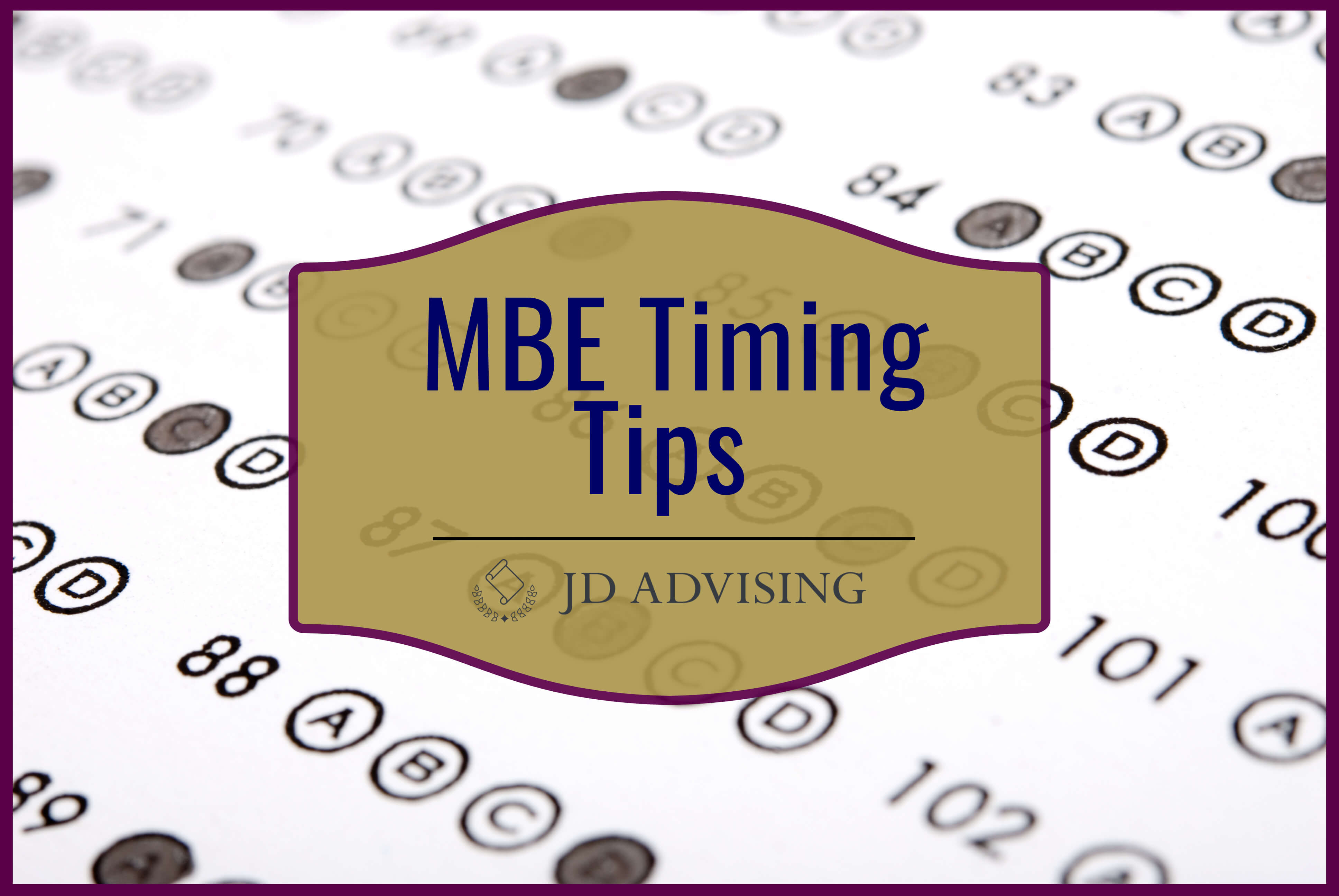 MBE timing tips, improve timing on the MBE