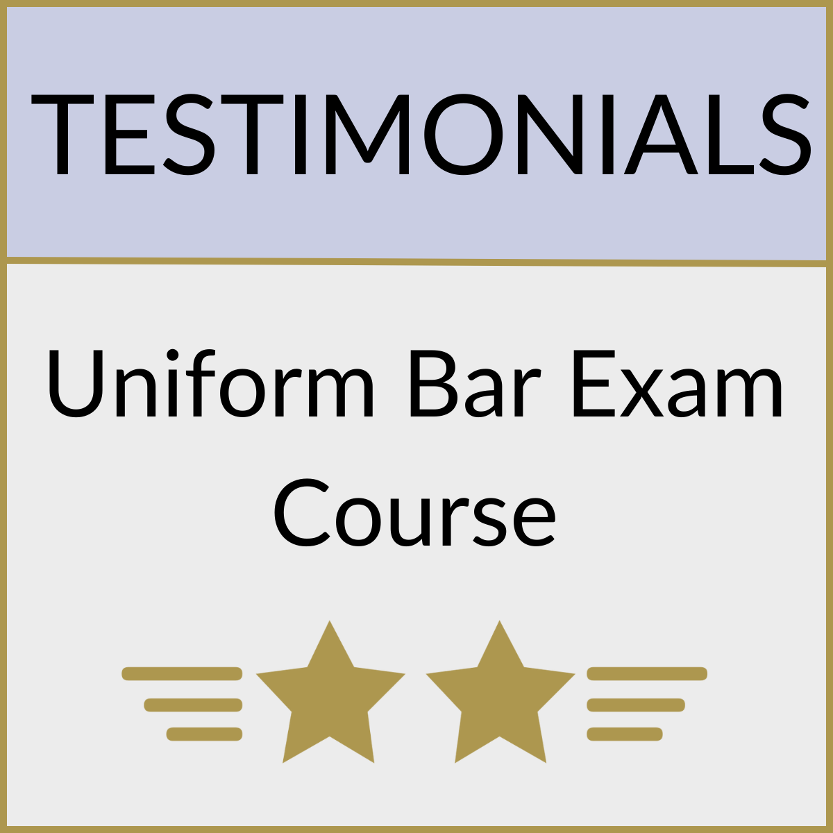 Uniform Bar Exam Course Testimonials JD Advising