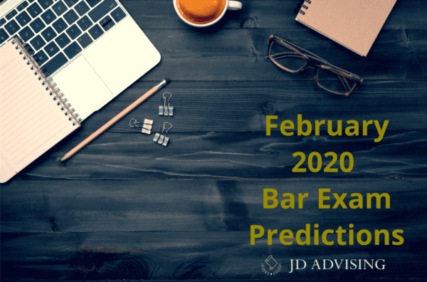 February 2020 MEE Predictions By JD Advising