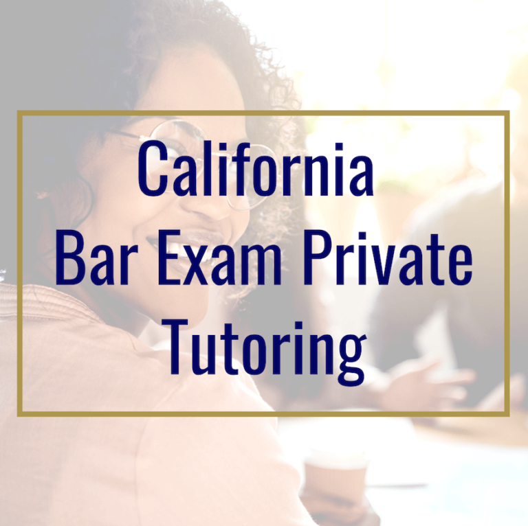 california_bar_exam_tutoring - JD Advising