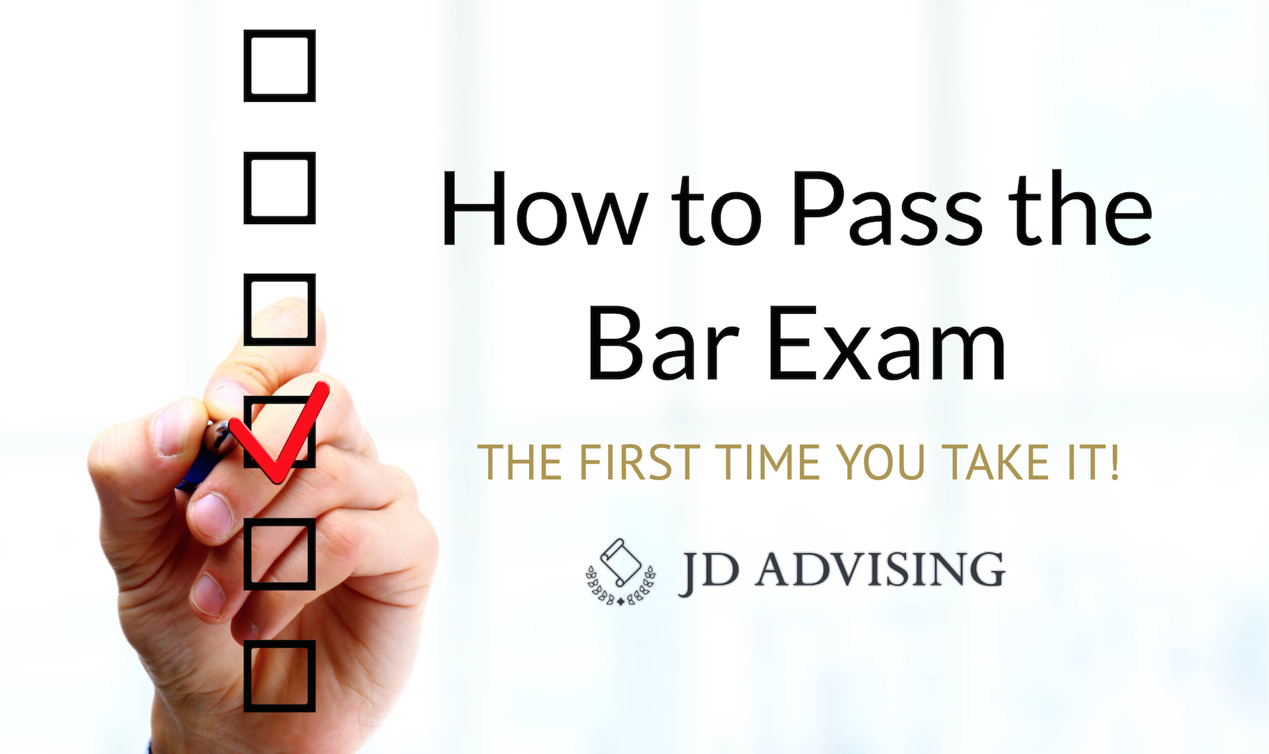 how to pass the bar exam