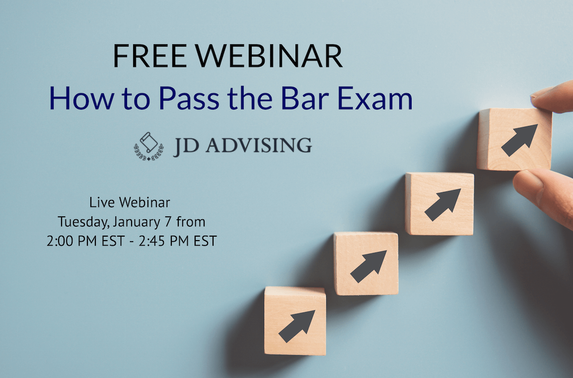 free webinar on how to pass the bar exam jd advising