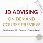 jd advising on demand course, preview jd advising course, jd advising sample course