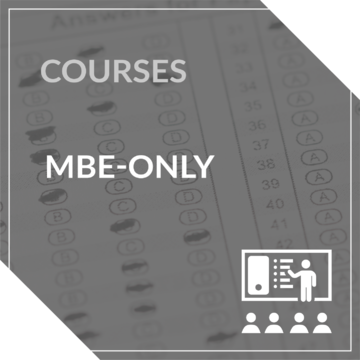 MBE Only Course