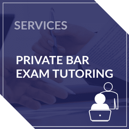 Private Bar Exam Tutoring
