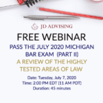 July 2020 Michigan Bar Exam