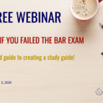 Failed The Bar Exam Webinar
