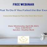 Failed The Bar Exam Webinar