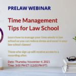 11.4.21 Time Management Tips for Law School