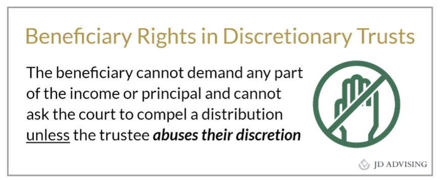 Beneficiary Rights in Discretionary Trusts