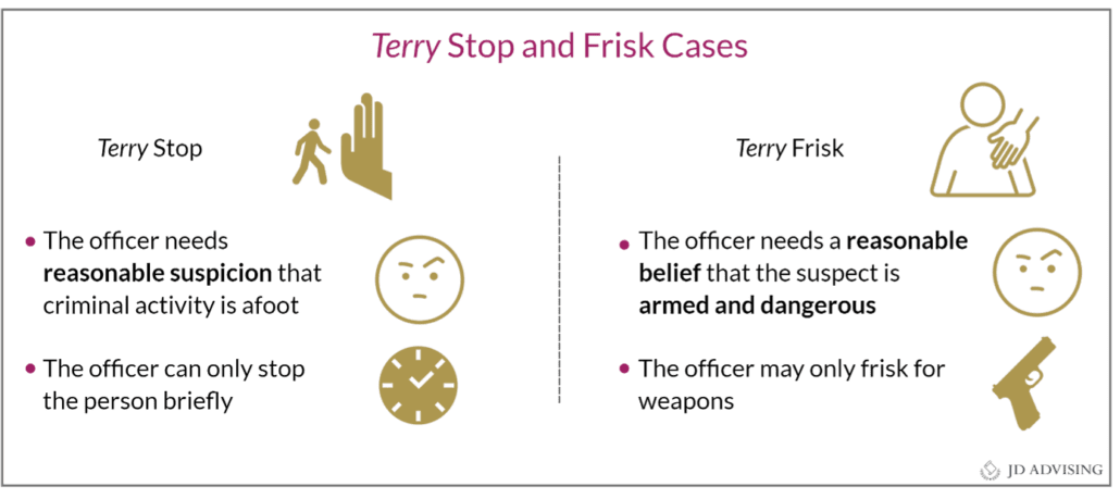 Terry Stop and Frisk Cases