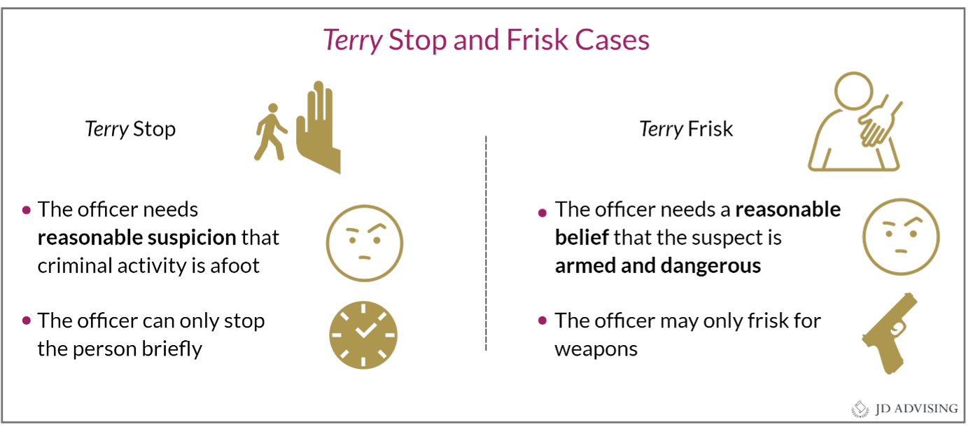 Terry Stop and Frisk Cases
