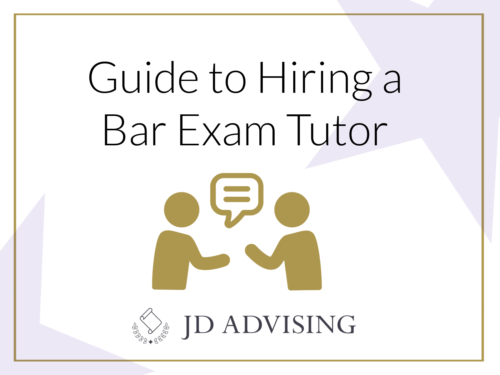 guide to hiring a bar exam tutor