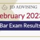 Feb 2023 Bar Exam Results