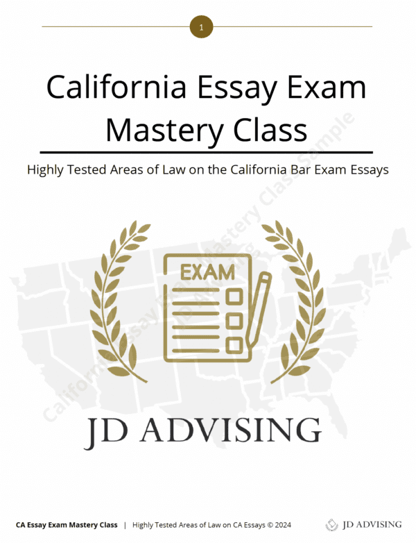 California Essay Exam Mastery Class 2.1