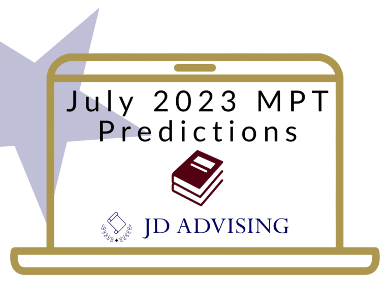 JD Advising’s July 2023 MPT Predictions JD Advising